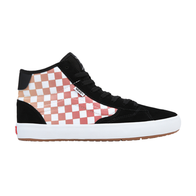 Pre-owned Vans The Lizzie 'black Multi-color Checkerboard'