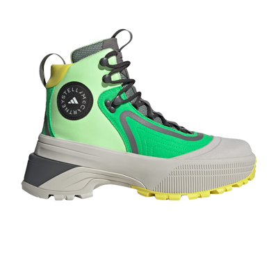 Pre-owned Adidas Originals Stella Mccartney X Wmns Terrex Hiking Boot 'solar Lime Chalk Pearl' In Green