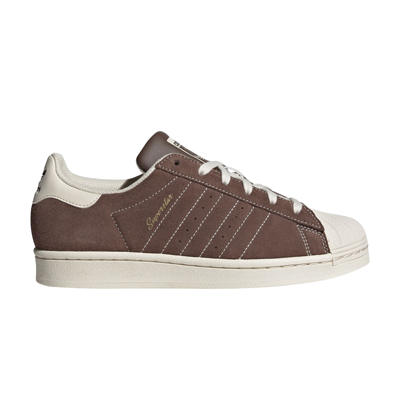 Pre-owned Adidas Originals Wmns Superstar 'fine Form - Earth Strata' In Brown
