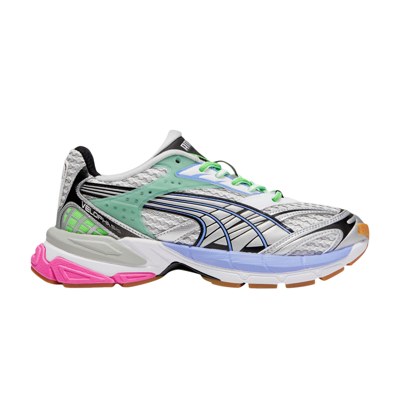 Pre-owned Puma Wmns Velophasis 'phased - Black Lavender'