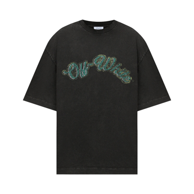 Pre-owned Off-white Bacchus Skate Short-sleeve T-shirt 'black'