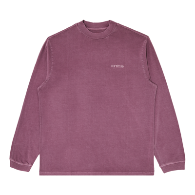 Pre-owned Supreme Mock Neck Long-sleeve Top 'dusty Plum' In Purple