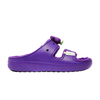 Pre-owned Crocs Mcdonald's X Classic Cozzzy Sandal 'grimace' In Purple