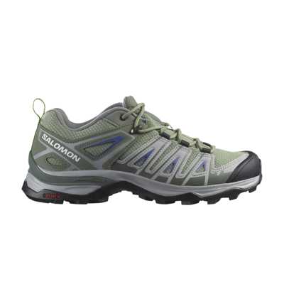 Pre-owned Salomon Wmns X Ultra Pioneer 'oil Green Castor Grey'