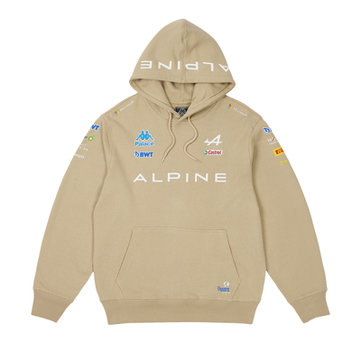 Pre-owned Palace X Kappa For Alpine Hood 'tan'