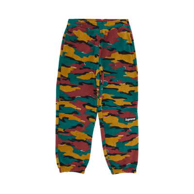 Pre-owned Supreme Polartec Pant 'camo' In Multi-color