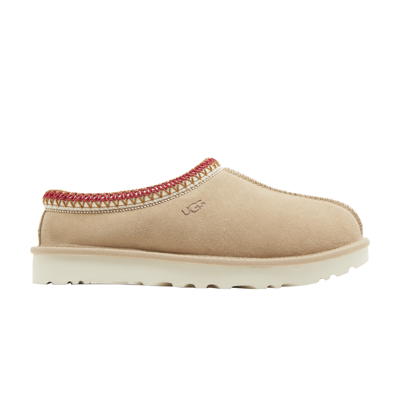 Pre-owned Ugg Wmns Tasman Slipper 'sand Dark Cherry' In Brown