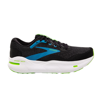 Pre-owned Brooks Ghost Max 2e Wide 'black Atomic Blue'