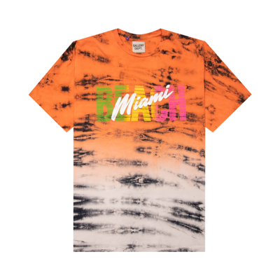 Pre-owned Gallery Dept. Miami Time Tee 'tie Dye' In Multi-color