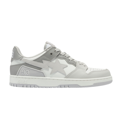Pre-owned Bape Wmns Sk8 Sta #5 'grey'