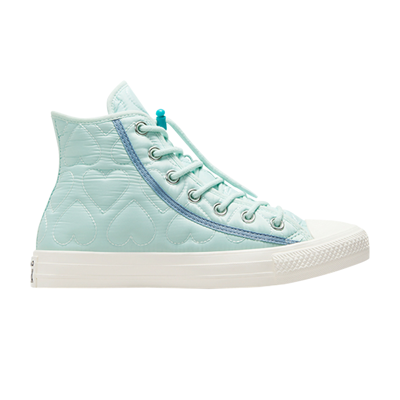 Pre-owned Converse Wmns Chuck Taylor All Star High 'quilted' In Blue