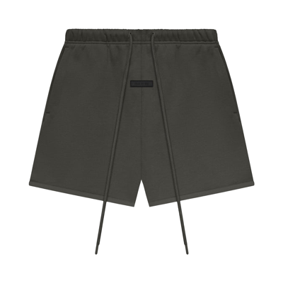 Pre-owned Essentials Fear Of God  Sweatshort 'ink' In Black
