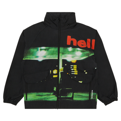 Pre-owned Supreme High Density Cotton Field Jacket 'hell' In Black