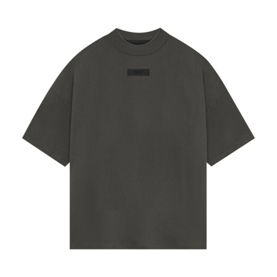 Pre-owned Essentials Fear Of God  Short-sleeve Tee 'ink' In Black