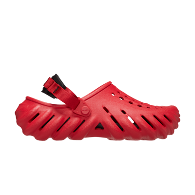 Pre-owned Crocs Echo Clog 'varsity Red'