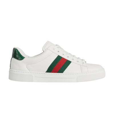 Pre-owned Gucci Wmns Ace 'white Green Red'