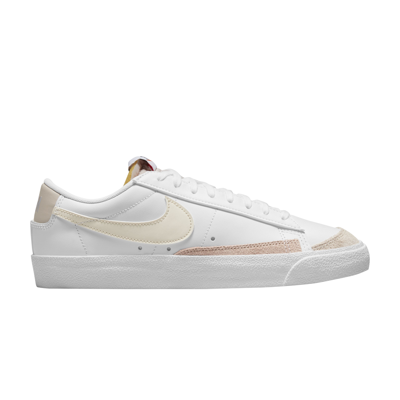 Pre-owned Nike Wmns Blazer Low '77 'white Fossil Stone'