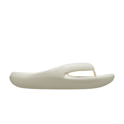 Pre-owned Crocs Mellow Recovery Flip 'bone' In Cream