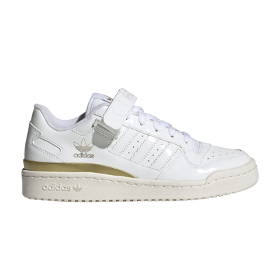 Pre-owned Adidas Originals Wmns Forum Low 'white Matte Gold'