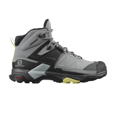 Pre-owned Salomon Wmns X Ultra 4 Mid Cswp 'monument Black' In Grey