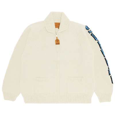 Pre-owned Supreme Camacho Cowichan Sweater 'natural' In Cream