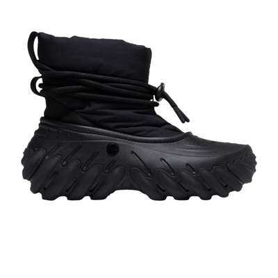 Pre-owned Crocs Echo Boot 'black'