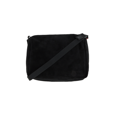 Pre-owned Supreme X The North Face Suede Shoulder Bag 'black'