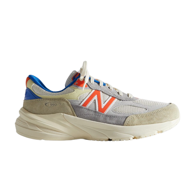 Pre-owned New Balance Kith X Madison Square Garden X 990v6 Made In Usa 'new York Knicks' In Cream