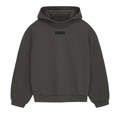 Pre-owned Essentials Fear Of God  Pullover Hoodie 'ink' In Black