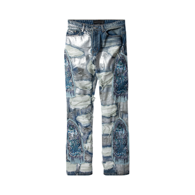 Pre-owned Who Decides War Heavy Metal Denim 'sky' In Blue