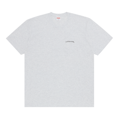 Pre-owned Supreme Ying Yang Tee 'ash Grey'