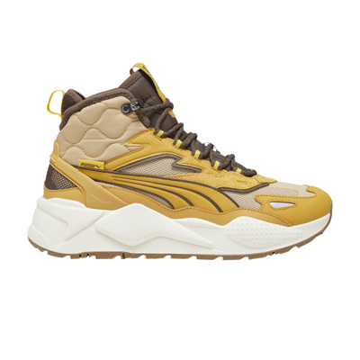 Pre-owned Puma Rs-x High 'sand Dune Amber' In Tan