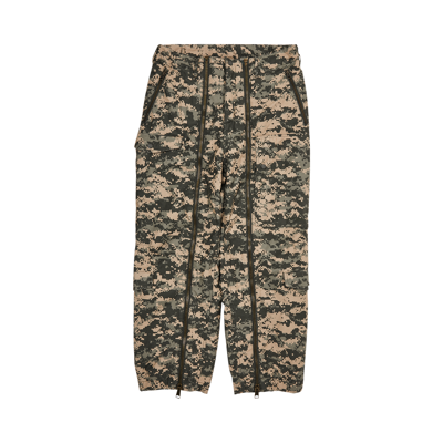 Pre-owned Supreme X Alpha Industries Cotton Twill Flight Pant 'digi Camo' In Multi-color