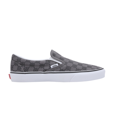 Pre-owned Vans Classic Slip-on 'monogram - Pewter' In Grey