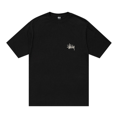 Pre-owned Stussy Pigment Dyed Built Tough Tee 'black'