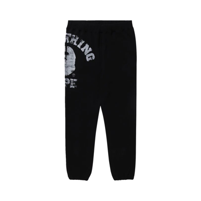 Pre-owned Bape Big College Sweatpants 'black'