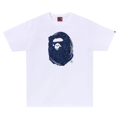 Pre-owned Bape 30th Anniversary Tee #1 'white/navy'