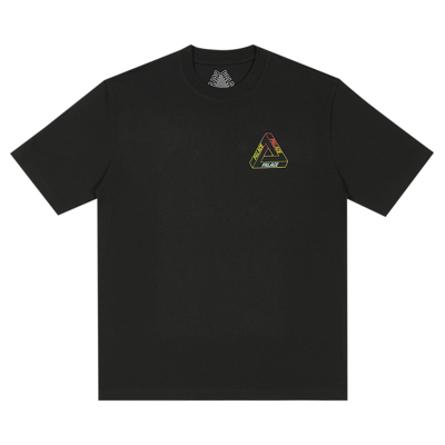 Pre-owned Palace Tri-lottie T-shirt 'black'