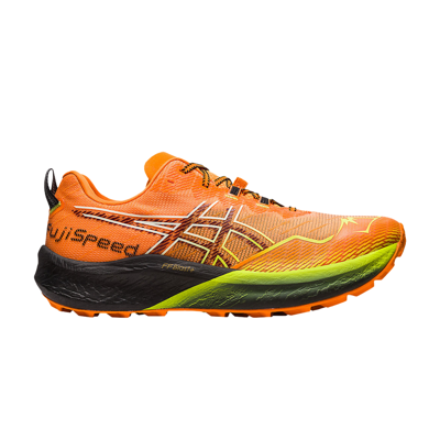 Pre-owned Asics Fuji Speed 2 'bright Orange Bright Yellow'