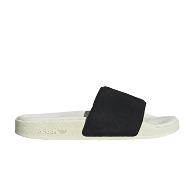 Pre-owned Adidas Originals Adilette Slide 'black Off White'