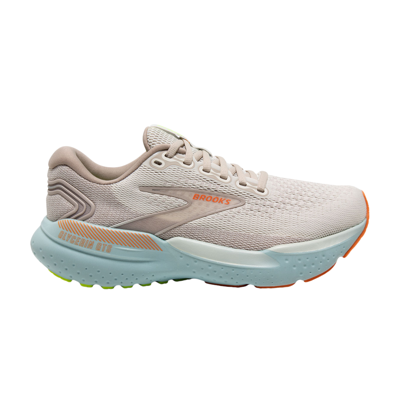 Pre-owned Brooks Wmns Glycerin Gts 21 'coconut Aqua' In Cream