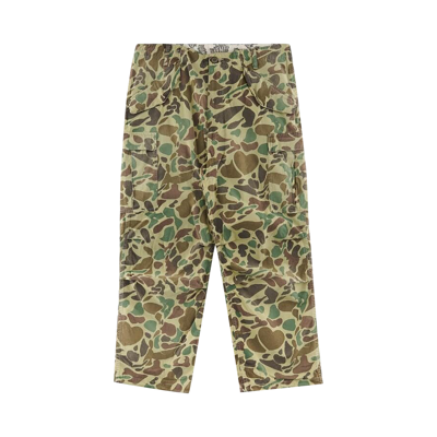 Pre-owned Saint Michael Camouflage Cargo Pants 'multicolor' In Multi-color