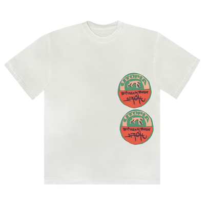 Pre-owned Cactus Jack By Travis Scott B3 Utopia T-shirt 'white'