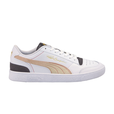 Pre-owned Puma Ralph Sampson Low 'decades' In White
