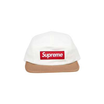 Pre-owned Supreme 2-tone Camp Cap 'white'