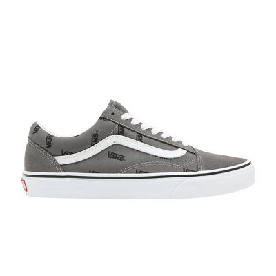 Pre-owned Vans Old Skool 'pewter Black Monogram' In Grey
