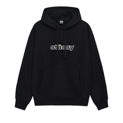 Pre-owned Stussy Ss-link Hoodie 'black'