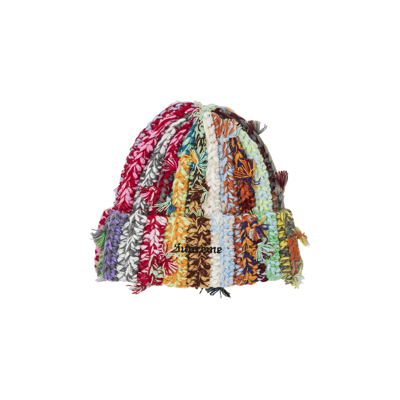 Pre-owned Supreme Hand Tied Beanie 'multicolor' In Multi-color