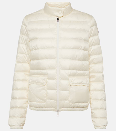 Moncler Lans Quilted Down Jacket In White