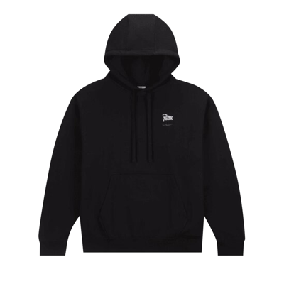 Pre-owned Nike Fc Barcelona X Patta Solo Swoosh Hoodie 'black'